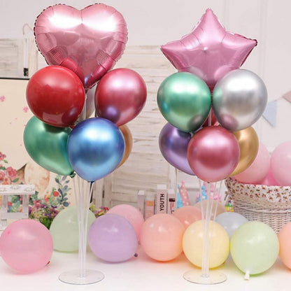 4er Set Ballon Halter Ständer Luftballon Stand Party Dekoration Weihnachten Hochzeit