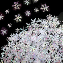 Schneeflocken Konfetti Weiß Winter Weihnachten Party Deko