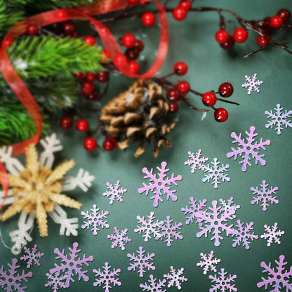 Schneeflocken Konfetti Weiß Winter Weihnachten Tischdeko 300 Stück