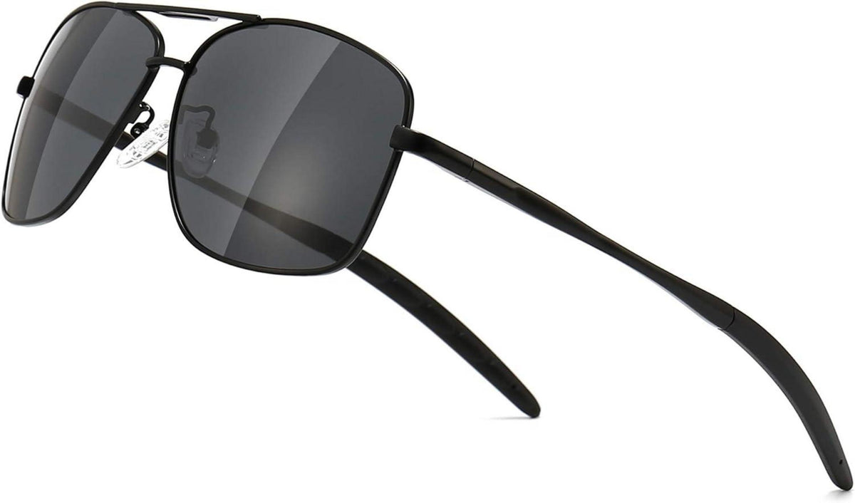 Polarisierte Herren Sonnenbrille Metallrahmen für Angeln Driving Golf