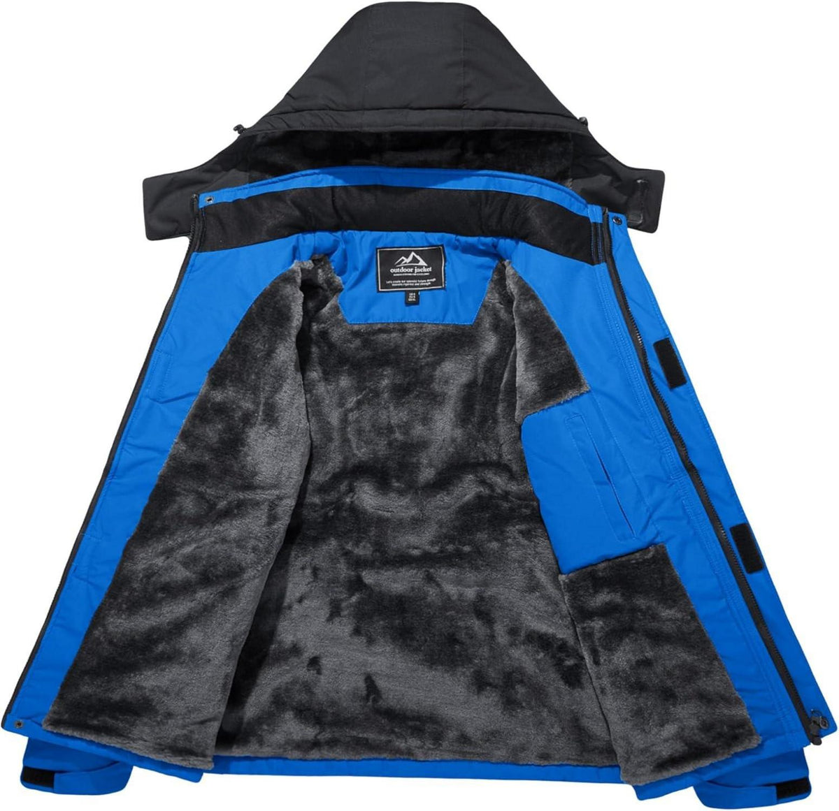 Herren Winter Skijacke Fleece Gefüttert Outdoor Wasserdicht