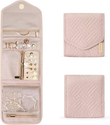 Schmuck Organizer Tasche für Reise - Rosa, Mini Size