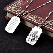 FJ Heiliger Christophorus 925 Sterling Silber Kette