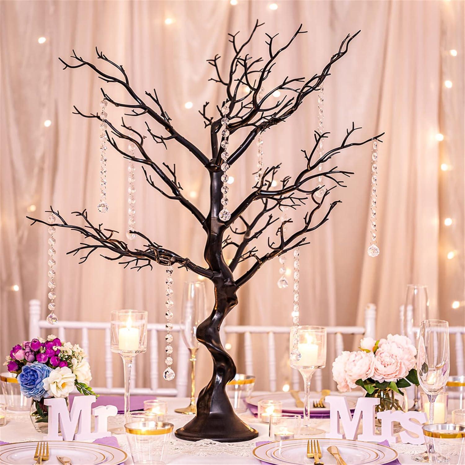Künstlicher Deko Baum Wunschbaum Weihnachtsbaum 75cm für Tische Party