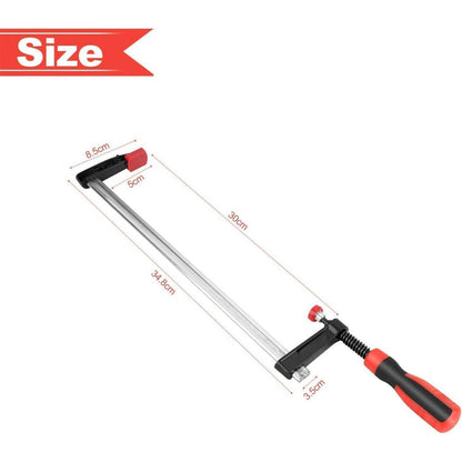 4er Set F-Zwingen für Holzbearbeitung – 50x300mm