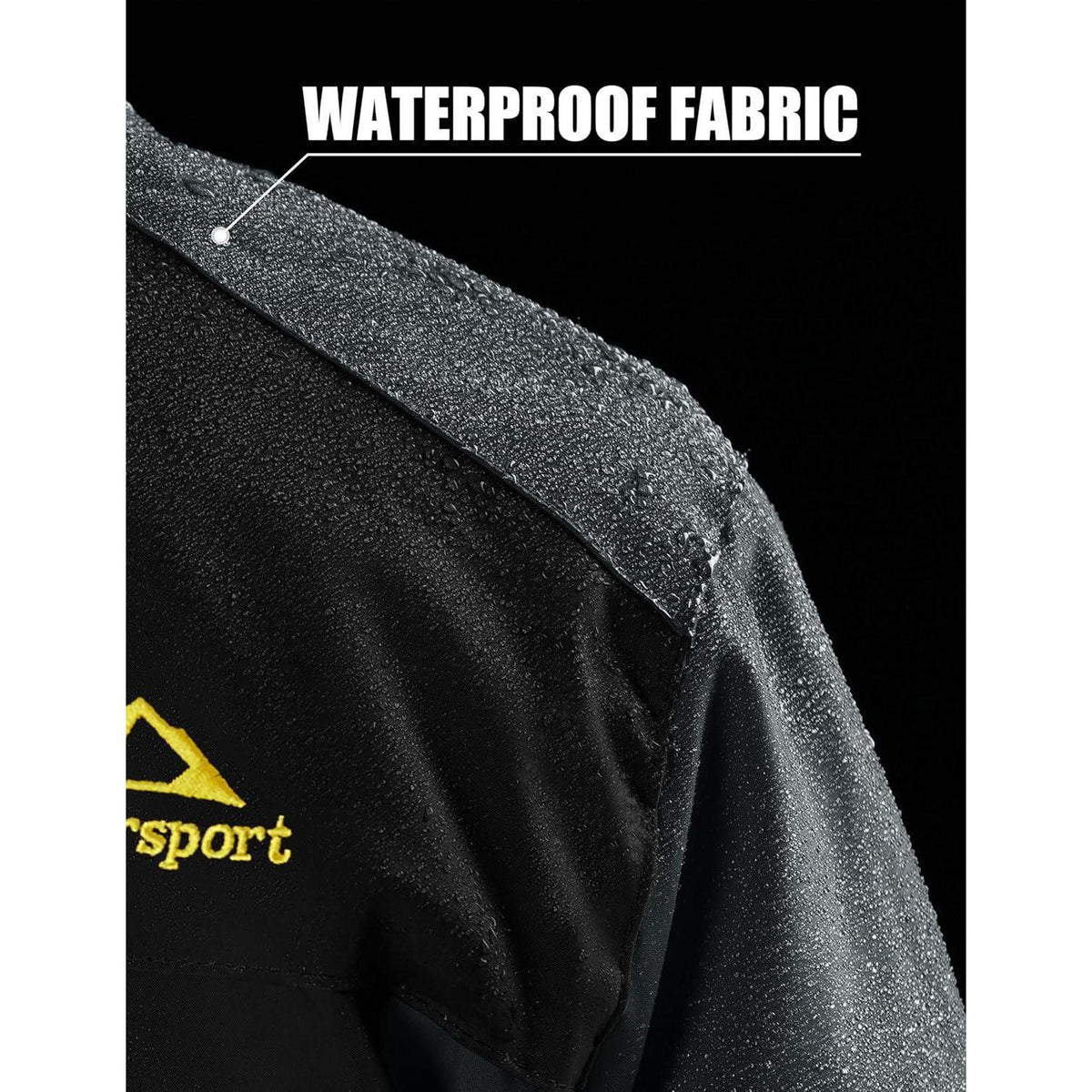 Herren Winterjacke warm gefüttert winddicht wasserdicht abnehmbare Kapuze 3XL