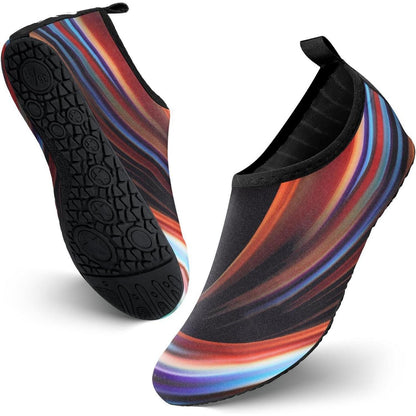Wasserschuhe Unisex Schnelltrocknend mit Rutschfester Sohle