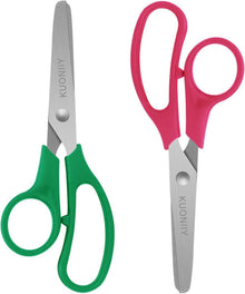Kinderschere mit abgerundeter Edelstahl Spitze, 2er Pack