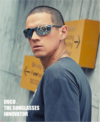 Polarisierte Sonnenbrille für Herren mit Metallrahmen und