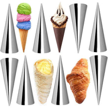 Cannoli Backform Edelstahl 16tlg Set für Schillerlocken & Co.