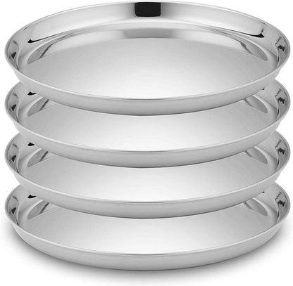 Pizzablech 4er Set Edelstahl Rund 32cm Backblech OfenAuthGuardianTitle