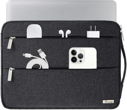 Laptoptasche 15,6 Zoll MacBook Dell HP iPad Schwarz