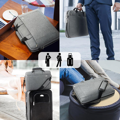 Voova Laptoptasche 14-16 Zoll, 30% mehr