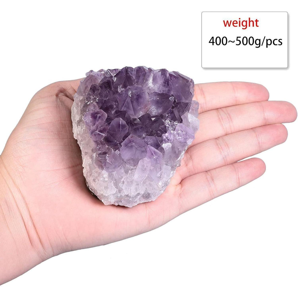 Amethyst Druse XXL Schmuckstein mit Geschenktüte