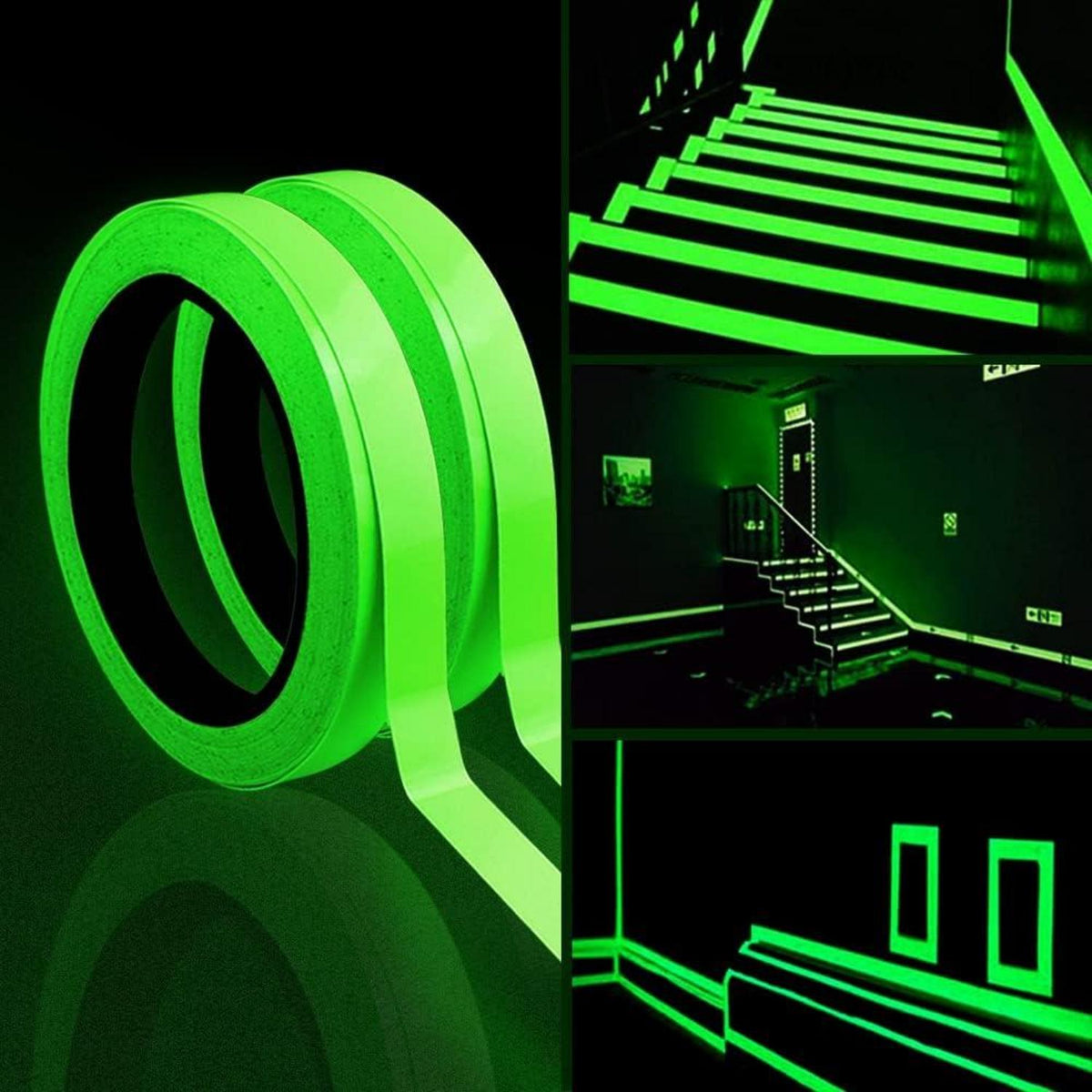 Fluoreszierendes Leuchtendes Selbstklebendes Markierungsband