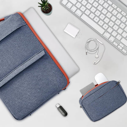 Voova Laptoptasche 13.3-14 Zoll MacBook Air Pro Asus Dell - Dunkelgrau