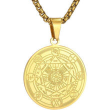 Halskette Herren 7 Erzengel Siegel Medaille Talisman