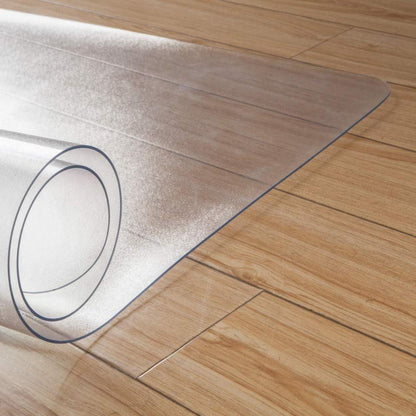 Stuhlmatte Kuyal 120x120cm transparent rutschfest Hartbodenschutz