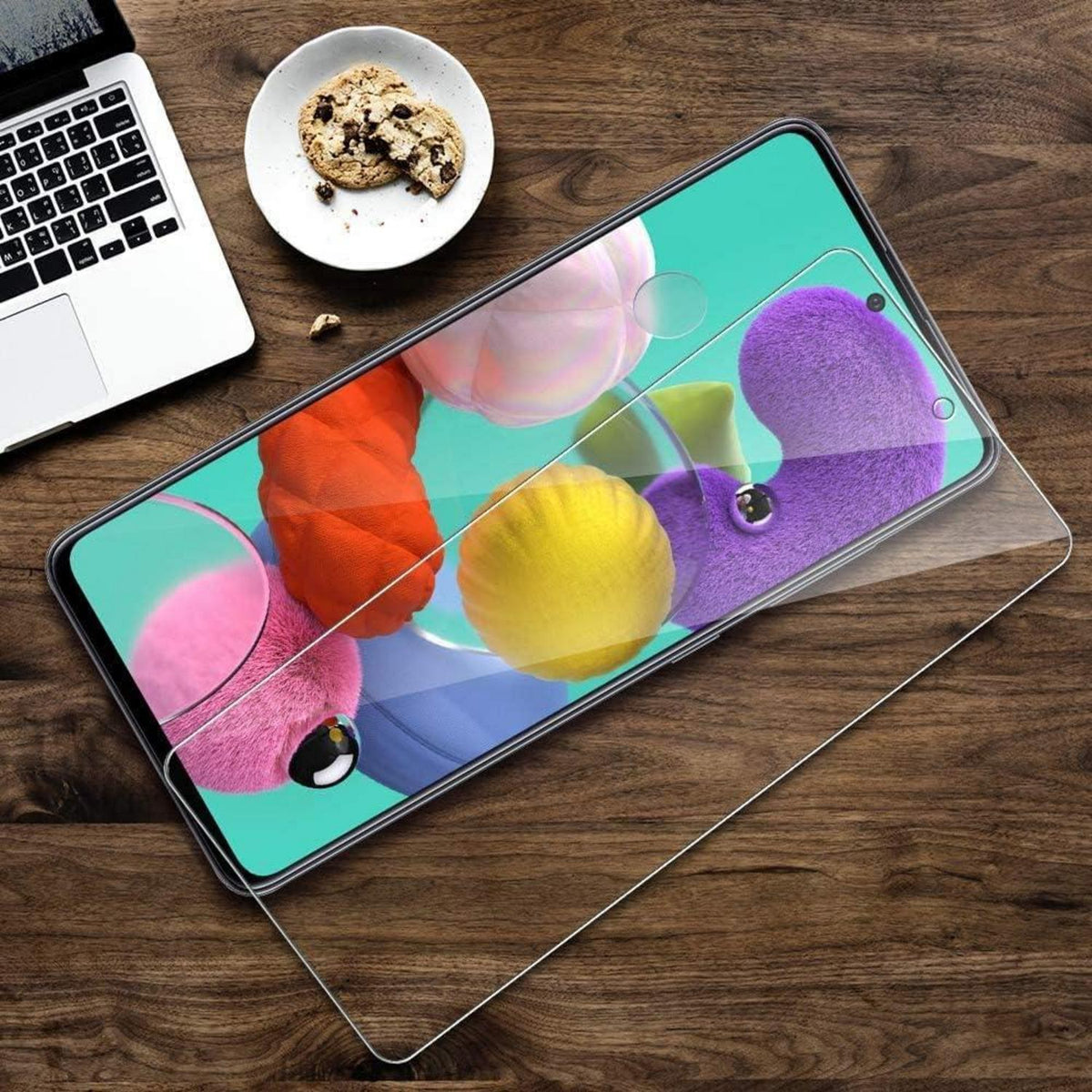 Schutzfolie Samsung Galaxy A51 3er Pack 9H HD Klar Blasenfrei