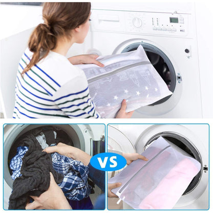 Wäschenetze 3er Set Wäschebeutel Waschbeutel Wächesack XL XXL