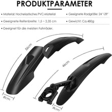 SPGOOD Schutzblech-Set Universal für Fahrrad 24-29 Zoll