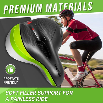 SPGOOD Fahrradsattel Memory Foam Bequem Atmungsaktiv