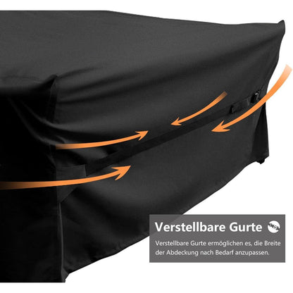 Dokon Gartenmöbel Abdeckung 180x120x74cm Wasserdicht 600D