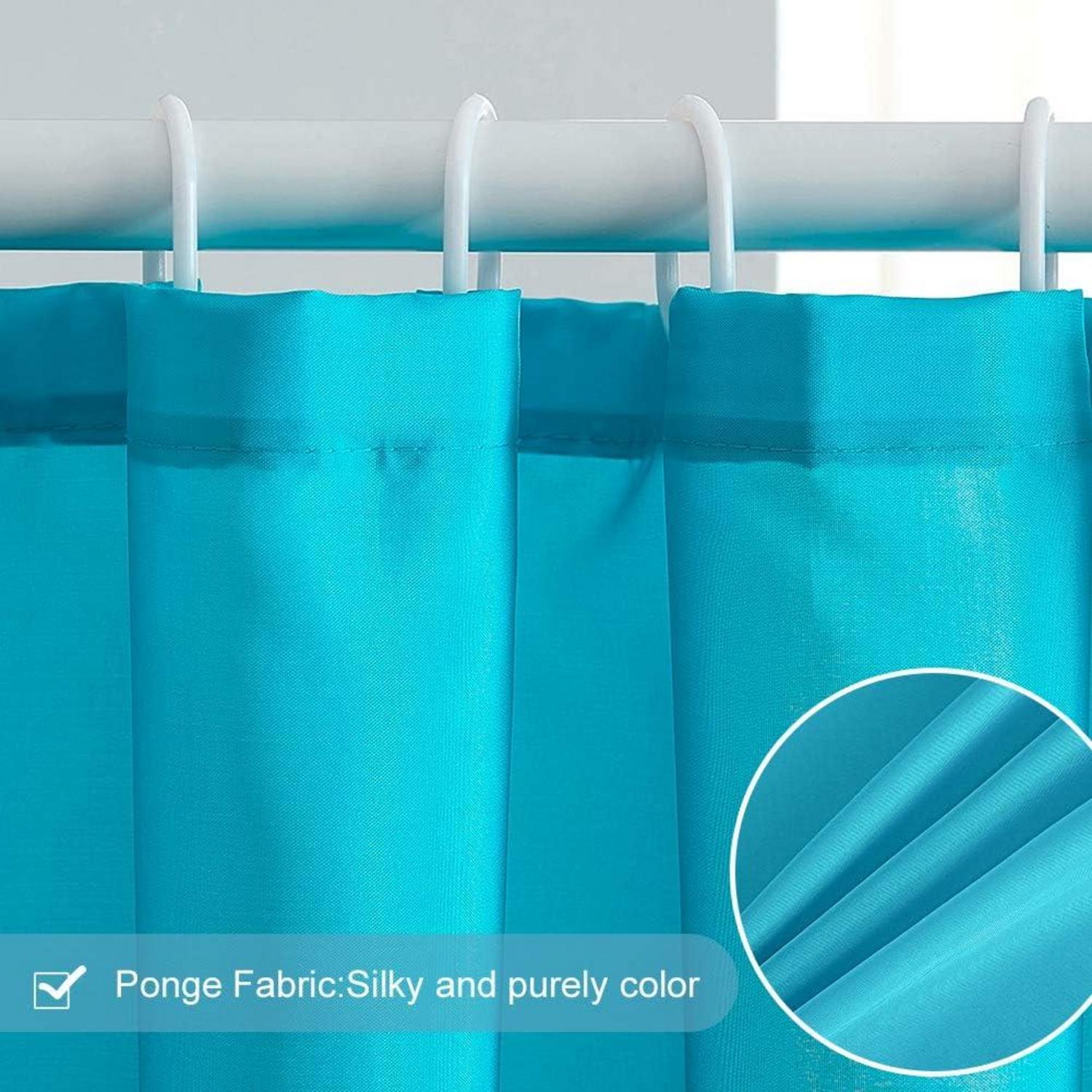 Duschvorhang Aquamarine 85x180 Textil schimmelresistent