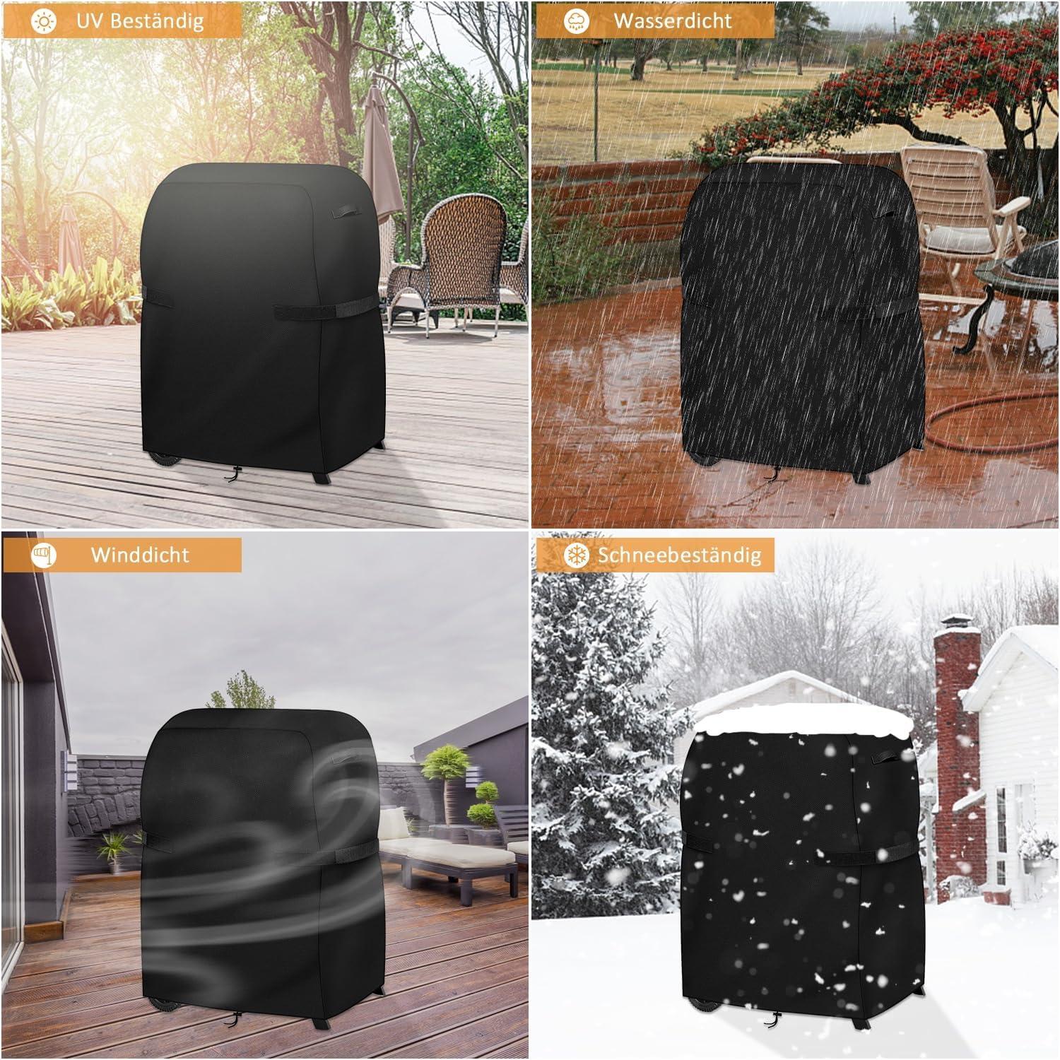 Dokon Grill Abdeckung Wetterfest Schwerlast 600D Oxford