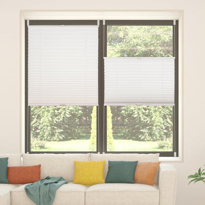 Plissee Klemmfix ohne Bohren Jalousien Fenster 110x120cm