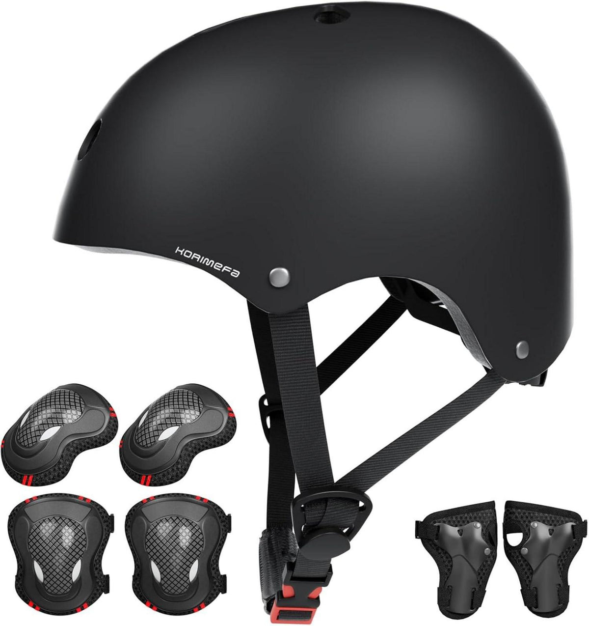 Fahrradhelm für Kinder Verstellbar Skateboard Scooter 3-13 Jahre