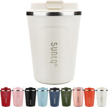 SUNTQ Kaffeebecher to go Edelstahl Thermobecher Doppelwand Isoliert