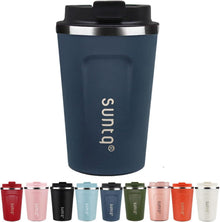 Kaffeebecher to go Edelstahl Thermobecher Doppelwand Isoliert 380ml