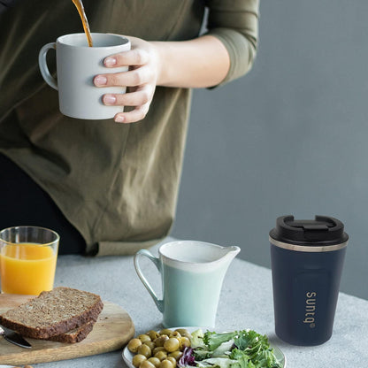 Kaffeebecher to go Edelstahl Thermobecher Doppelwand Isoliert