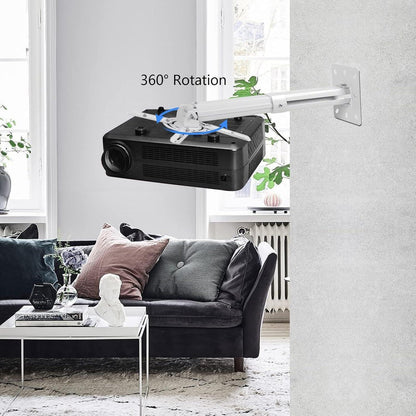 Universale Projektor-Deckenhalterung 360° drehbar