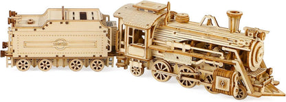 3D Puzzle Dampflokomotive Holz Modellbau Weihnachts Geschenk