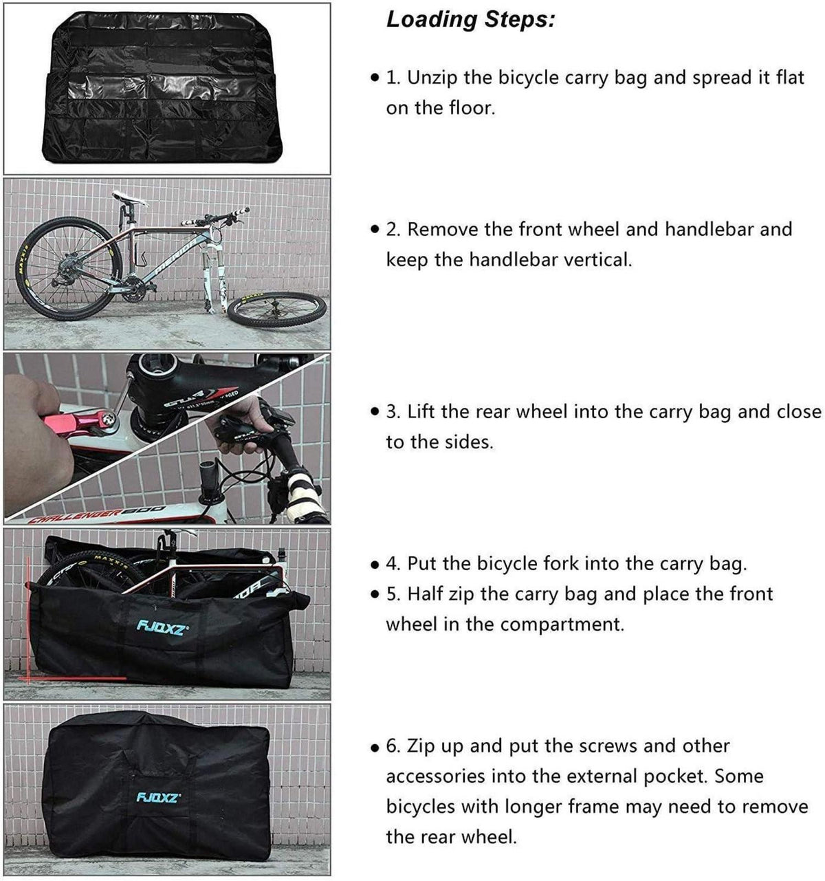 Fahrrad Transporttasche Wasserdicht 20-26 Zoll Bike Faltrad