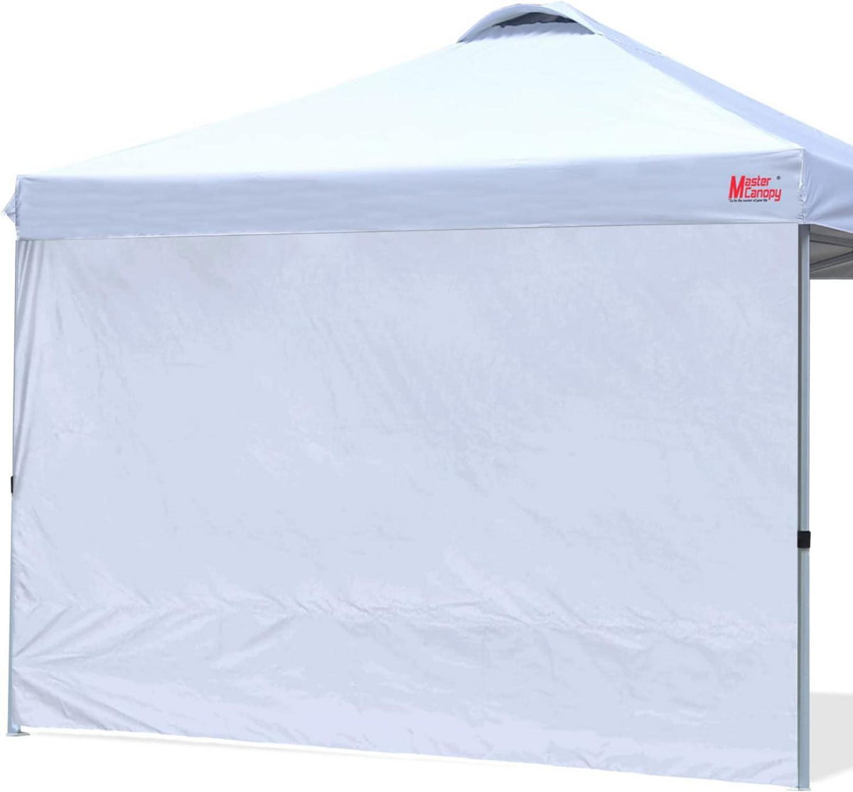 Pop up Pavillon 2,5 x 2,5 m mit Seitenwand, Festzelt Garten