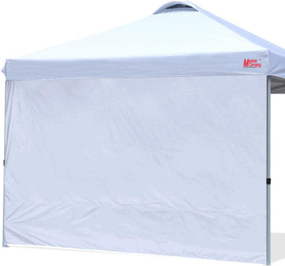 Pop up Pavillon 2,5 x 2,5 m mit Seitenwand, Festzelt Garten