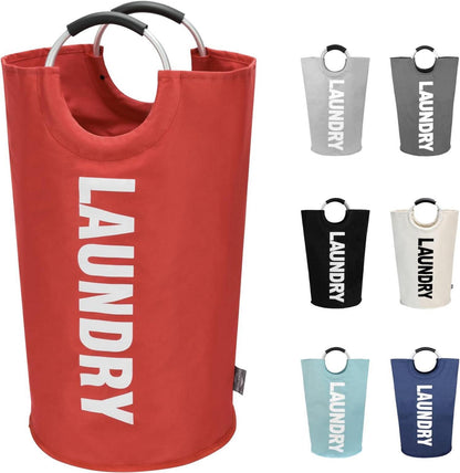 Faltbarer Wäschekorb mit 125L Kapazität und Stand-Up Design