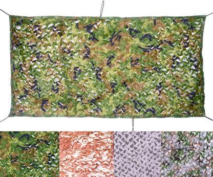 Tarnnetz Camouflage Netz Jagd Outdoor Garten Deko 2x5m Woodland