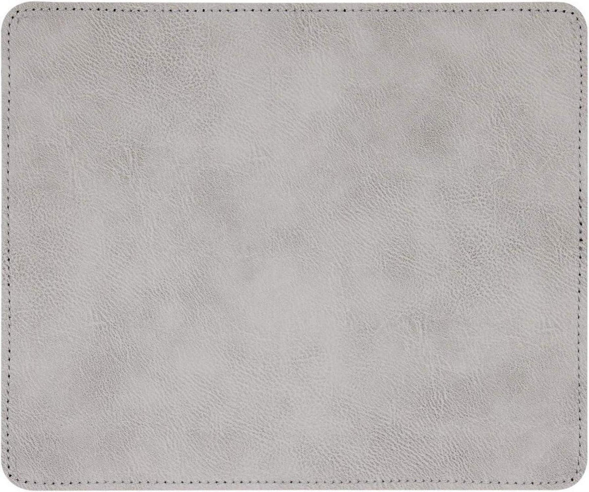 Mauspad PU Leder Gaming Office für PC Computer Laptop 24x20x0,3cm