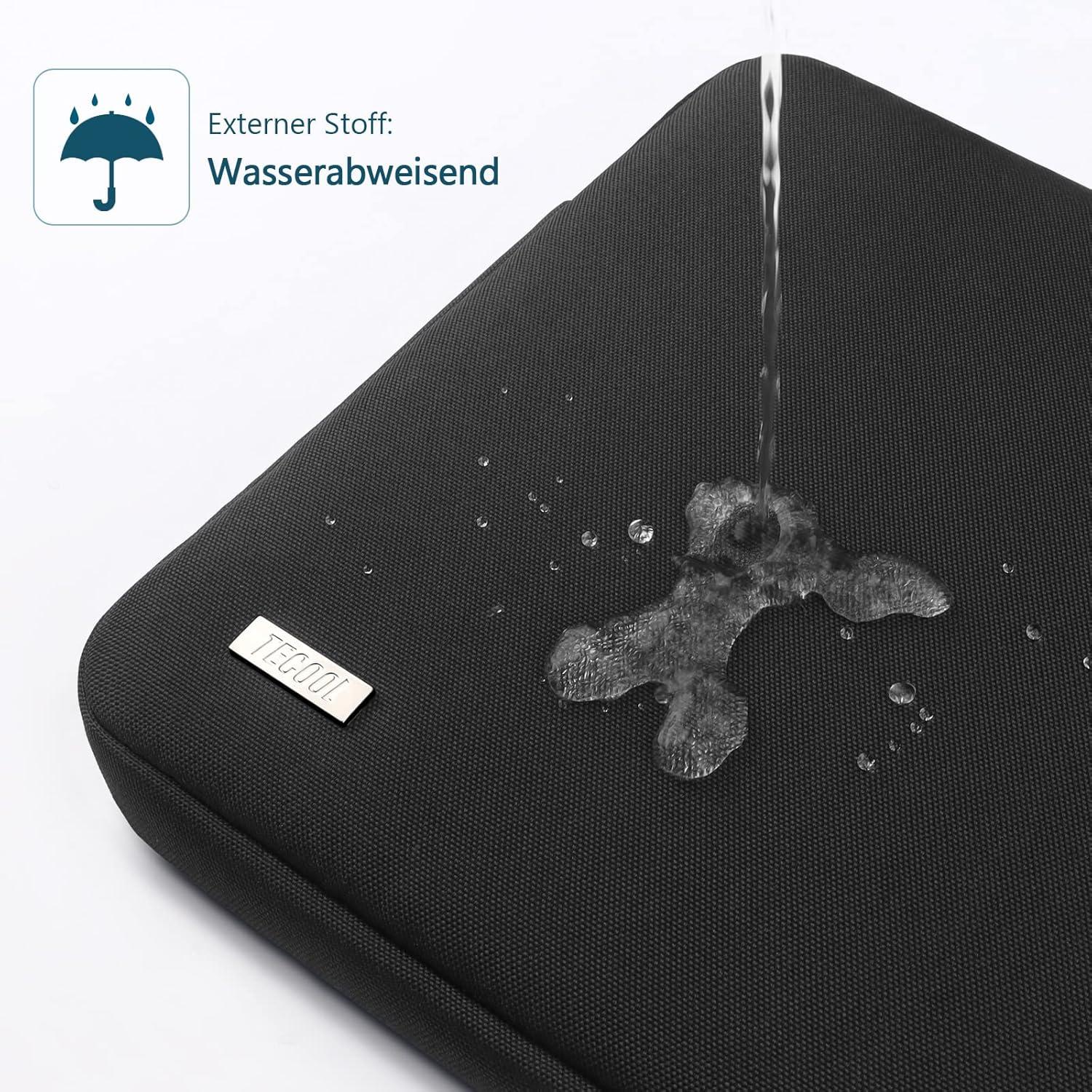 MacBook Air 13 13,3 Zoll Schutzhülle Tasche wasserdicht Schwarz