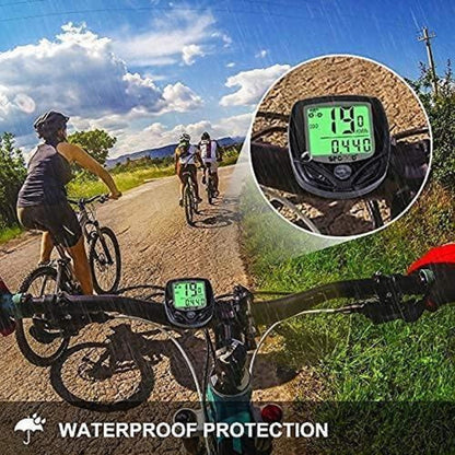 Kabelloser Fahrradcomputer IP54 wasserdicht LCD 16