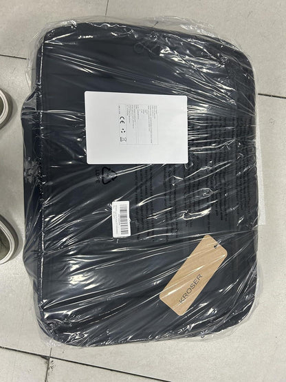 KROSER Trolley Business Handgepäck Koffer Rolling Case wasserdichte Übernacht-Rolltasche RFID für Reisen Männer Frauen Schwarz