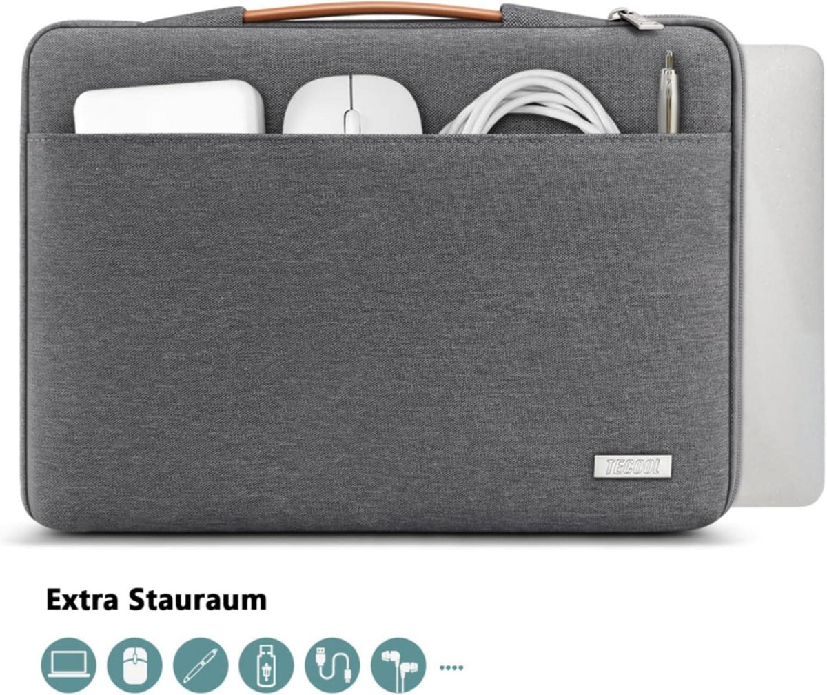 TECOOL 13,3 Zoll Macbook Air Pro 13 Hülle Dunkelgrau 13-13,5