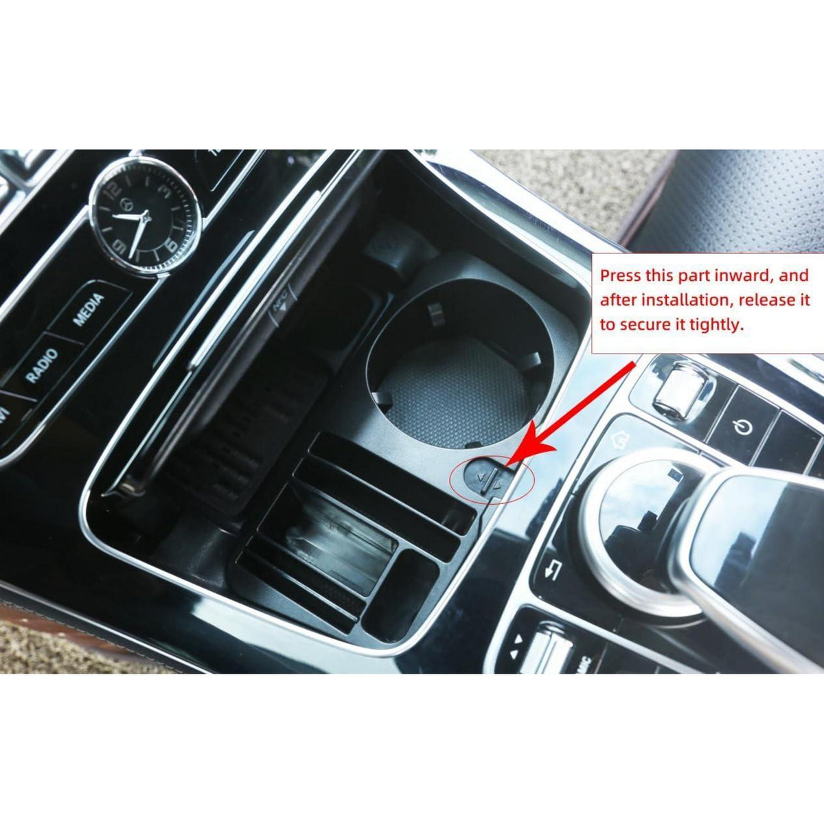 Central Konsole Aufbewahrungsbox für Mercedes E-, C- und GLC-Klasse