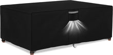 Dokon Abdeckung Gartenmöbel 420D Oxford Winterfest 213x132x74cm