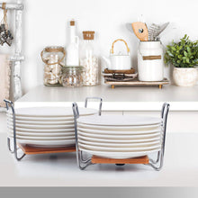 E-ROOM TREND Tellerhalter Organizer Bambus Groß×1
