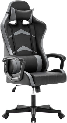 Gaming Stuhl mit Verstellbarem Kopfkissen und